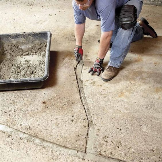Repairing Concrete Crack